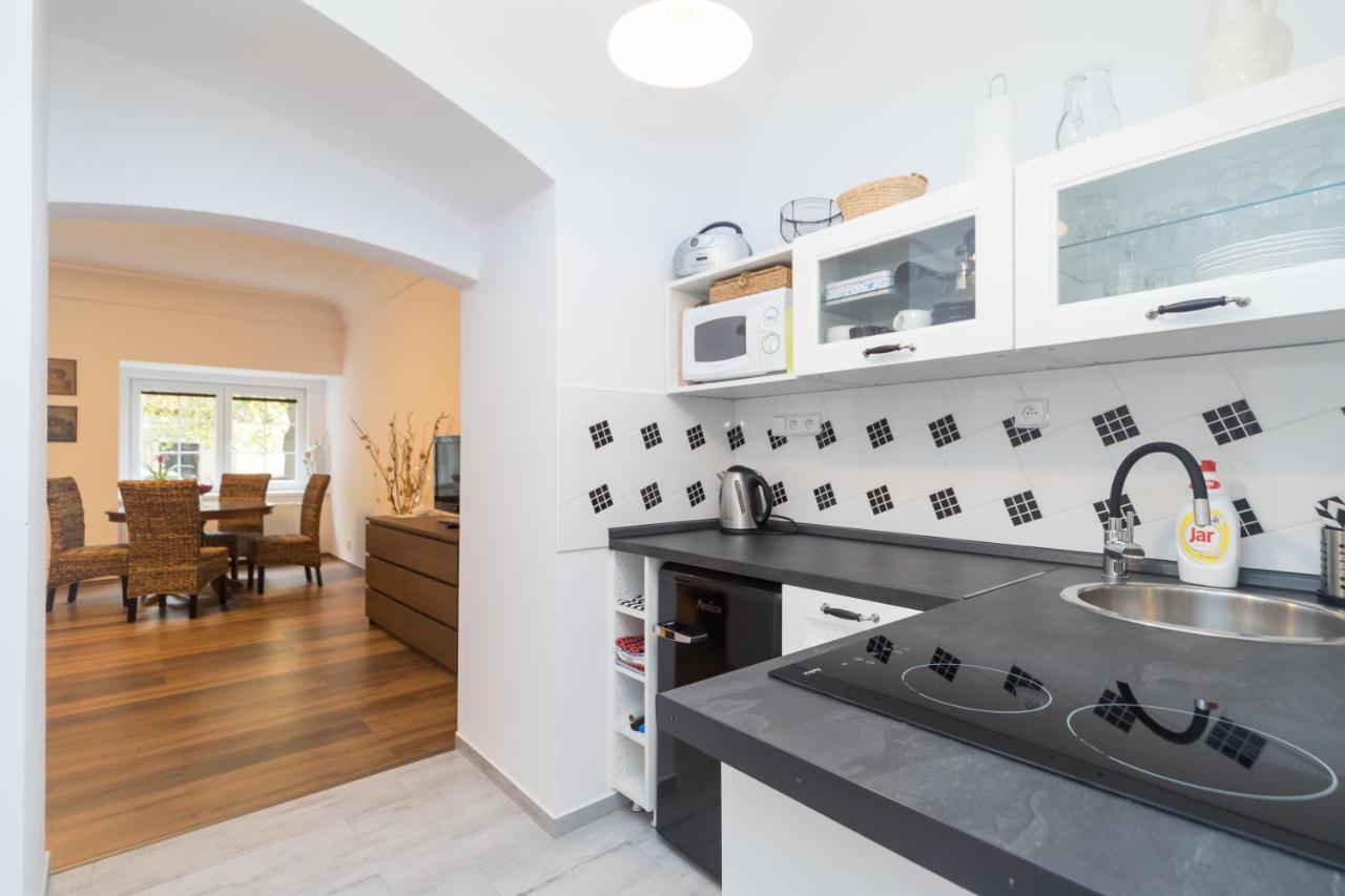 Budyne Apartment Ii. Budyne nad Ohri Bagian luar foto